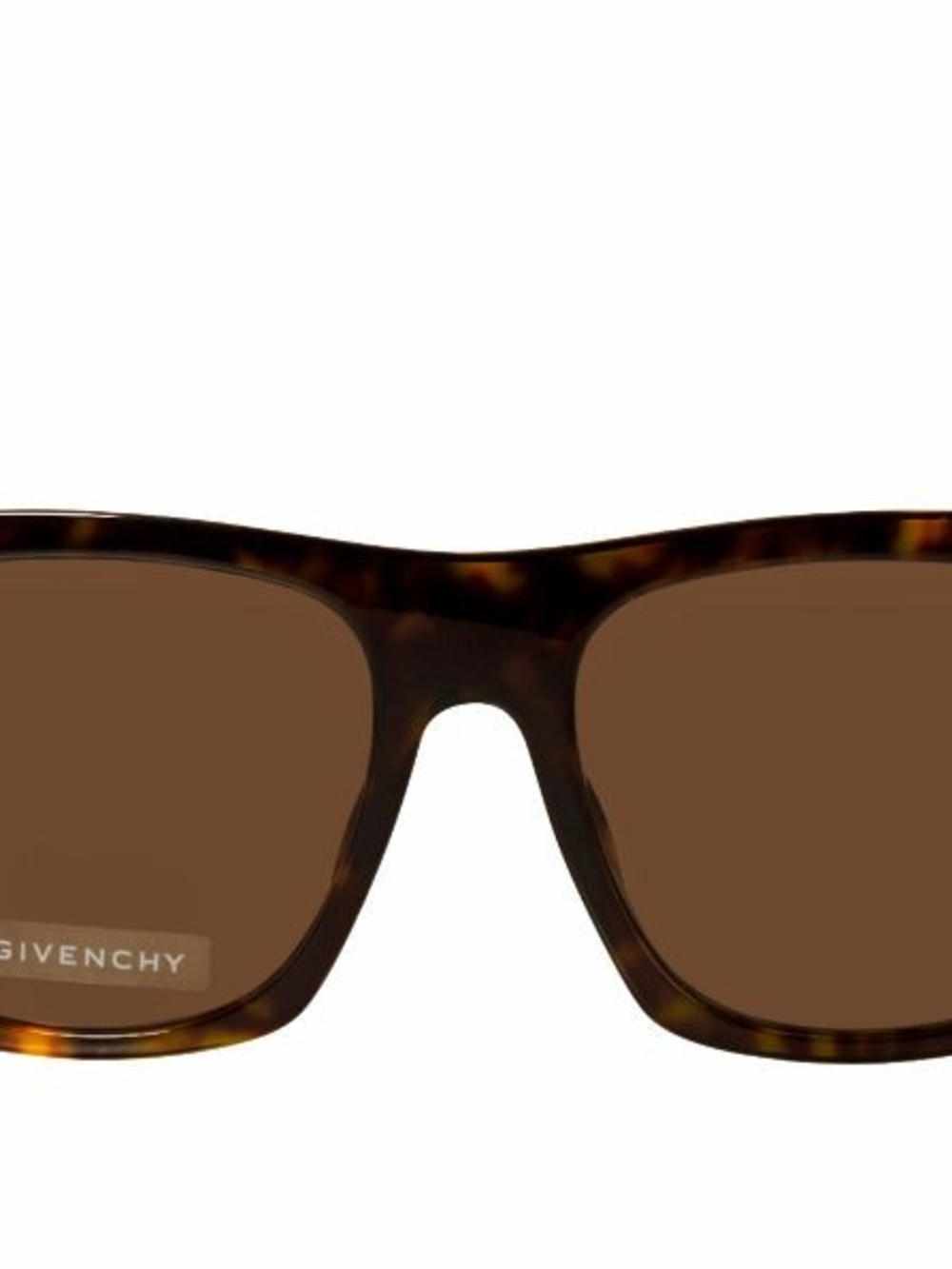 Authentic Givenchy Men’s Tortoiseshell Square Sunglasses - Brown Lenses